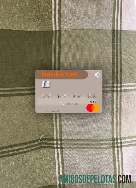 Espanha Bankinter Mastercard Photolook Frente amostra